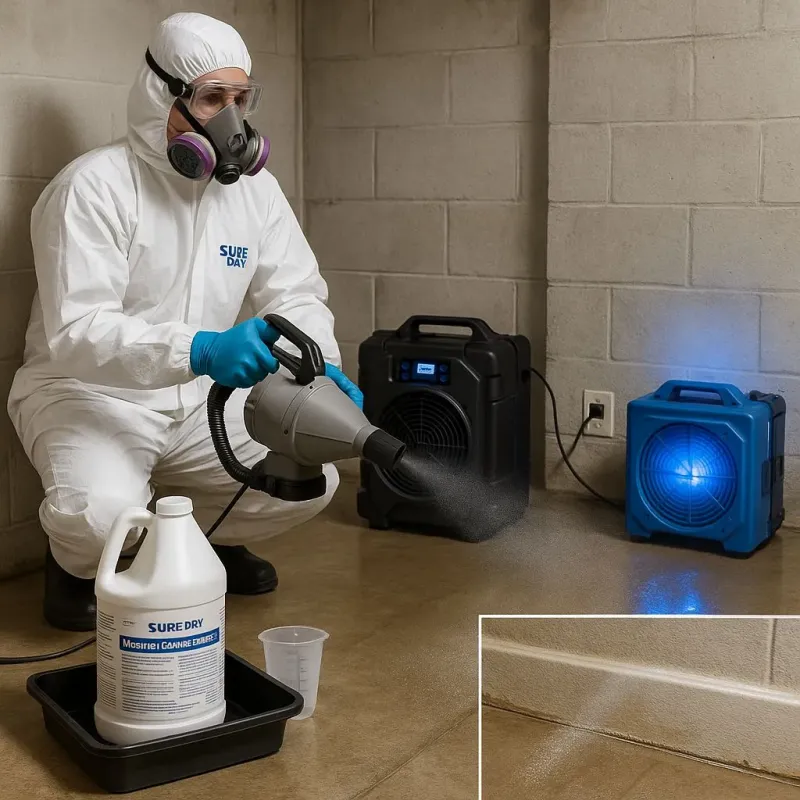 Sanitization and Odor Removal process in Strathmore, NJ