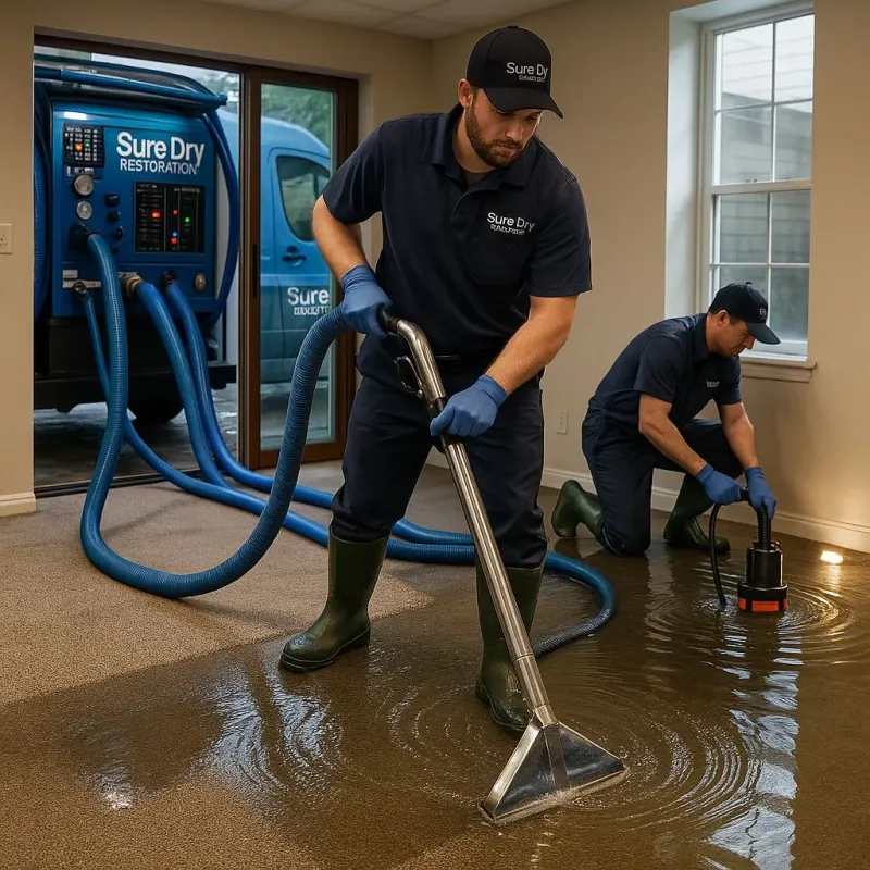 Water Extraction and Removal process in Strathmore, NJ